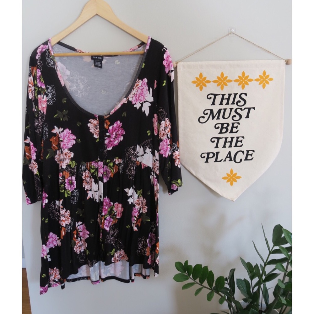 Torrid Super Soft Babydoll Tee